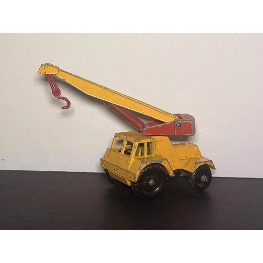 Matchbox‎ Lesney Vintage #11c Taylor Jumbo Crane w/"Rare Backwards" Red Hook
